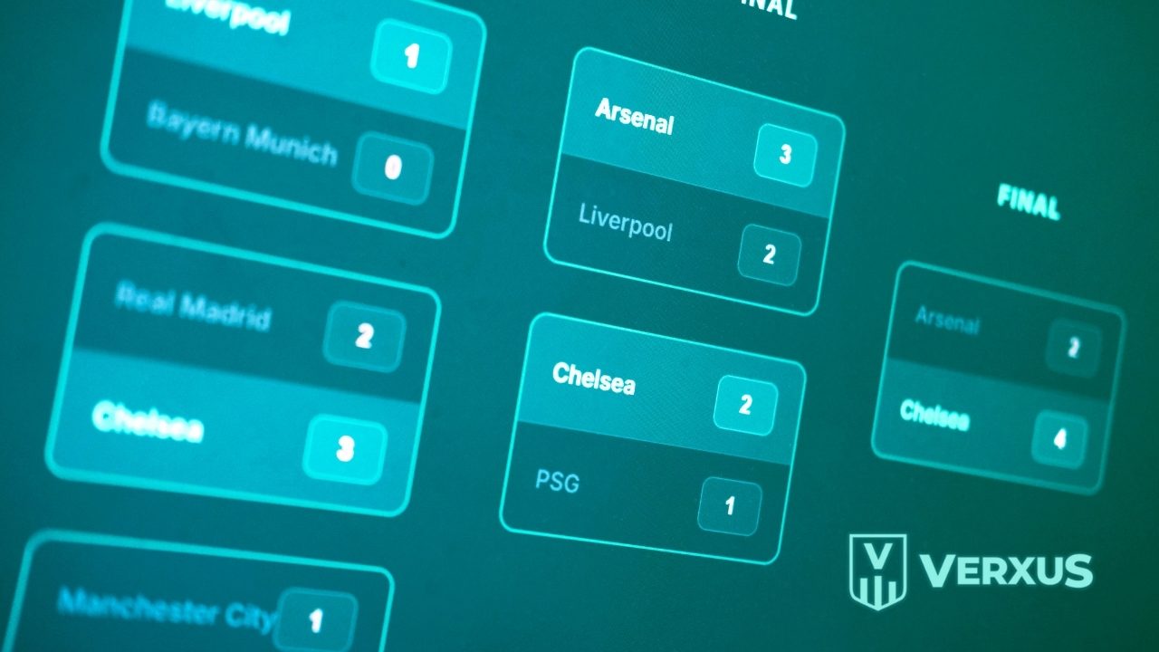 A VERXUS tournament bracket